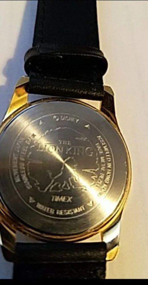 VINTAGE Lion King Watch from Timex.